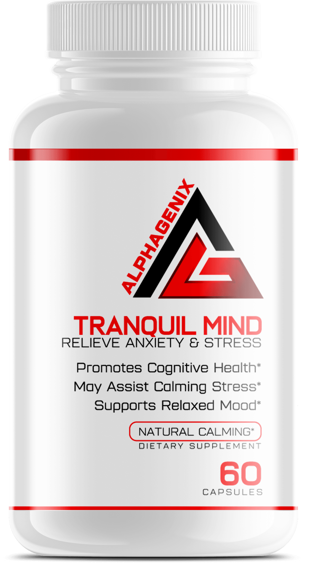 TranquilMind - Supports Cognitive Health & A Calm, Relaxed Mood - AlphaGenix