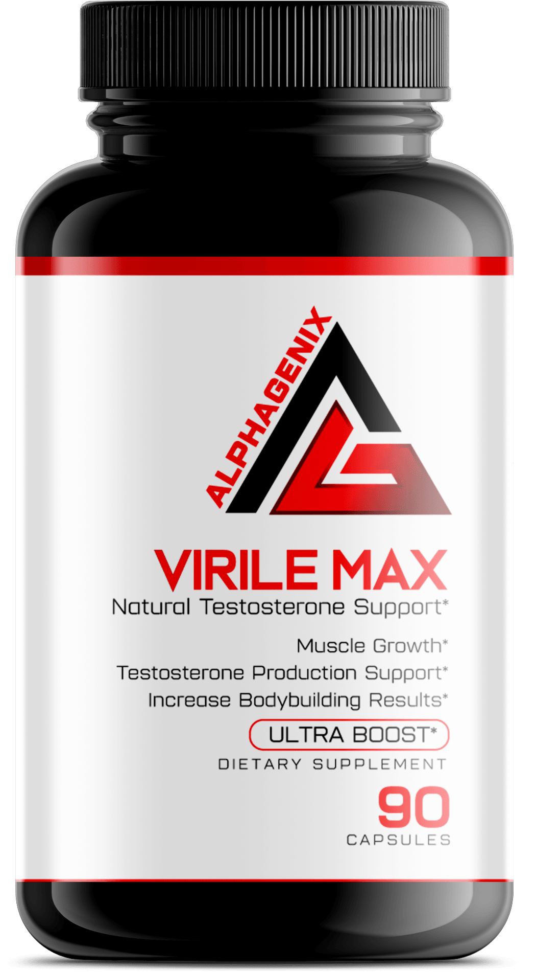 VirileMax - Natural Testosterone Support for Muscle Growth & Bodybuilding Results - AlphaGenix