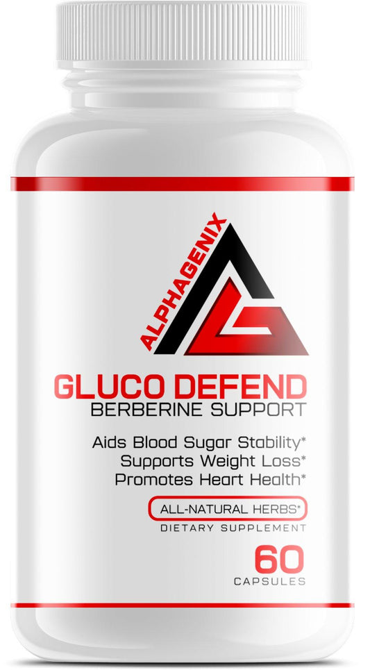 GlucoDefend - Berberine Blood Glucose Support - AlphaGenix